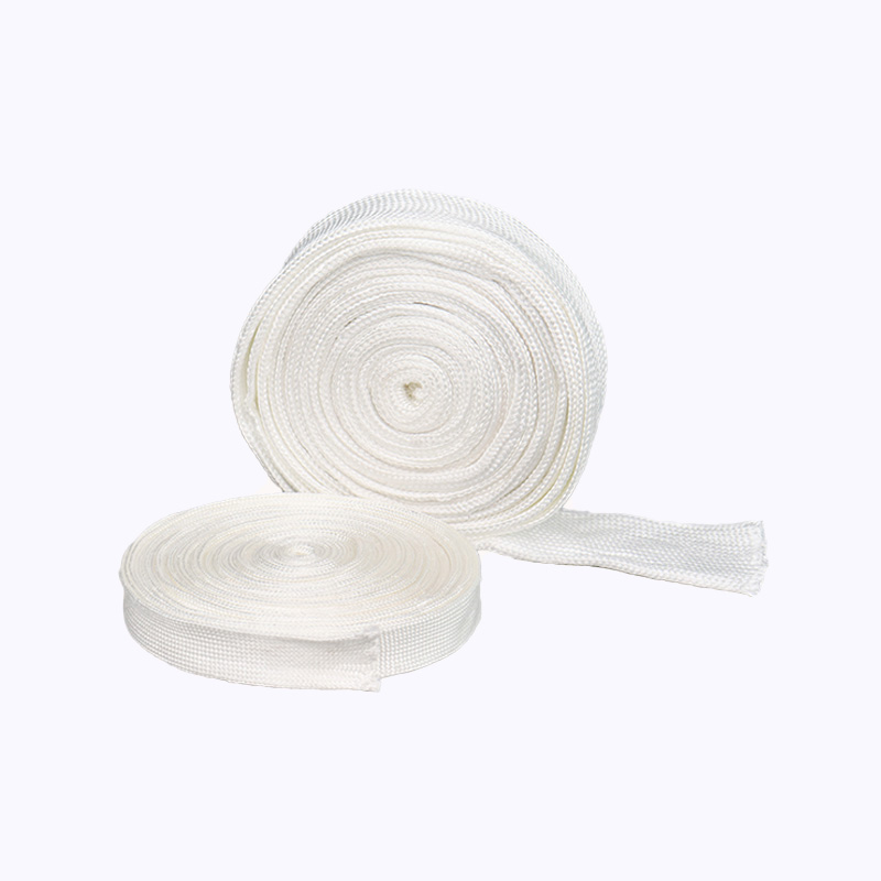 Høj silica fiber ærme